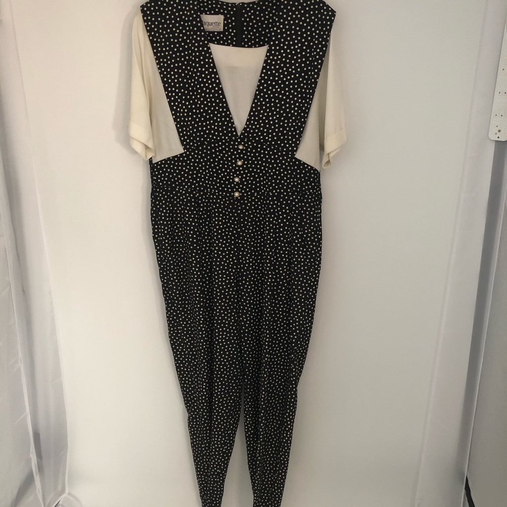 Vintage 80s 90s Jumpsuit sz. 14